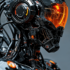 AI robot head illustration representing agentic AI marketing automation
