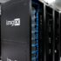 Server racks in a data center, illustrating X Ads MCP server