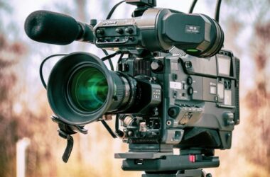 Video camera in a studio representing YouTube creator content